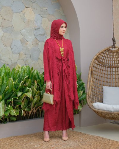 LEA SET KAFTAN/BAJU KONDANGAN WANITA KEKINIAN