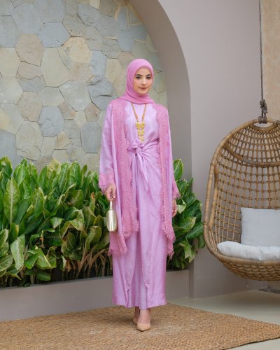 LEA SET KAFTAN/BAJU KONDANGAN WANITA KEKINIAN