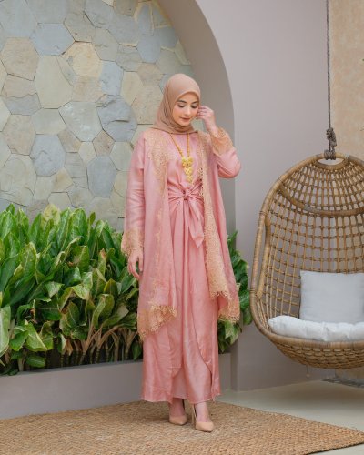 LEA SET KAFTAN/BAJU KONDANGAN WANITA KEKINIAN