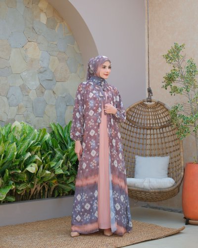 SEROJA SET HIJAB JUMPUTAN/SET HIJAB/GAMIS GIES BUTIK