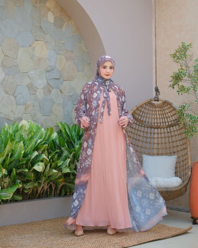 SEROJA SET HIJAB JUMPUTAN/SET HIJAB/GAMIS GIES BUTIK