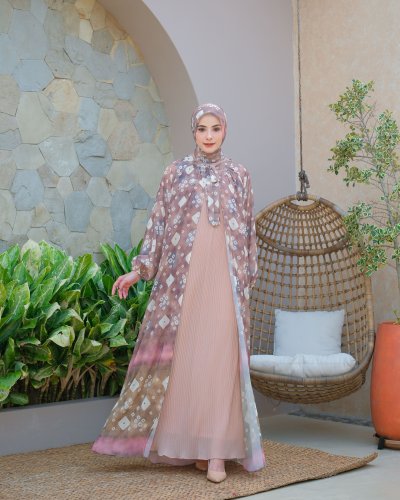 SEROJA SET HIJAB JUMPUTAN/SET HIJAB/GAMIS GIES BUTIK