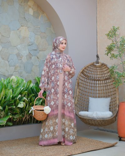 SEROJA SET HIJAB JUMPUTAN/SET HIJAB/GAMIS GIES BUTIK