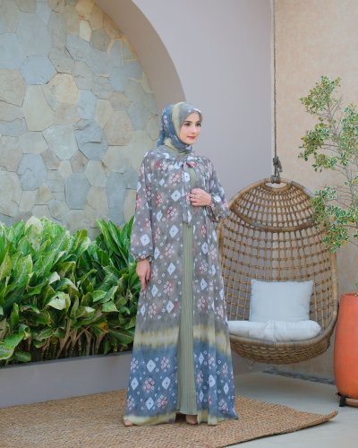 SEROJA SET HIJAB JUMPUTAN/SET HIJAB/GAMIS GIES BUTIK