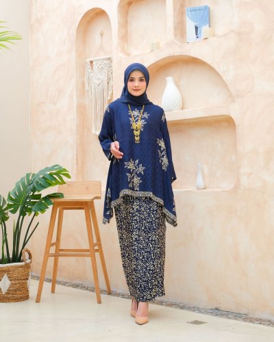 CLAUDYA SET ROK VISCOSE/BAJU KONDANGAN WANITA KEKINIAN