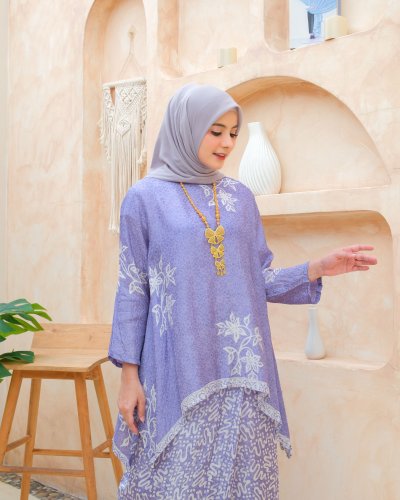 CLAUDYA SET ROK VISCOSE/BAJU KONDANGAN WANITA KEKINIAN