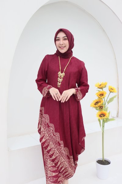 SHENNA SET ROK VISCOSE|OUTFIT KONDANGAN|SET WBAJU GIES BUTIK