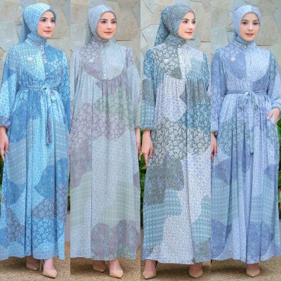 SET HIJAB KEJORA ETNIK/SET HIJAB TERBARU/GAMIS GIES BUTIK