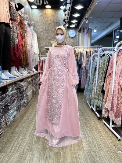 JELITA DRESS|BAJU KONDANGAN MEWAH|GAMIS BRUKAT TERBARU