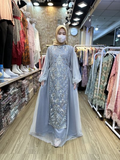 JELITA DRESS|BAJU KONDANGAN MEWAH|GAMIS BRUKAT TERBARU