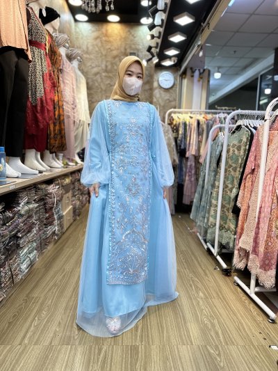 JELITA DRESS|BAJU KONDANGAN MEWAH|GAMIS BRUKAT TERBARU