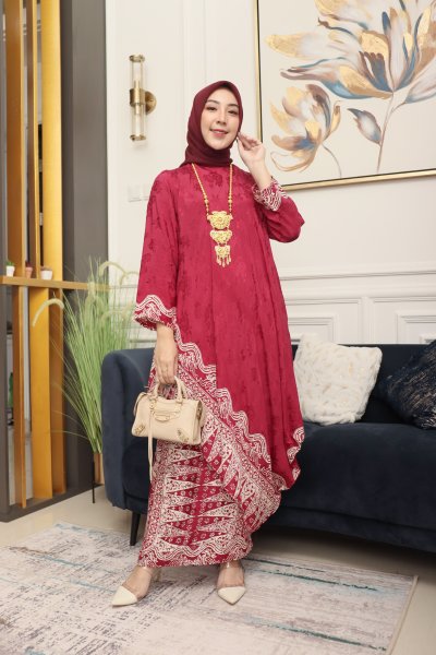 SHENNA SET ROK VISCOSE|OUTFIT KONDANGAN|SET WBAJU GIES BUTIK