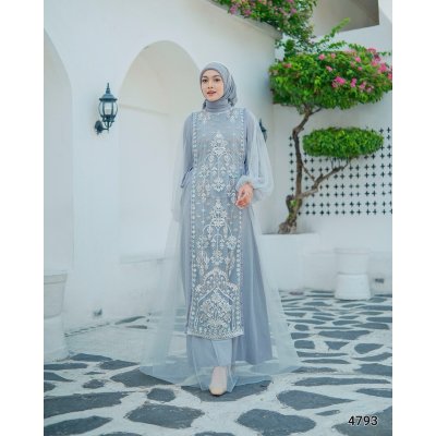 JELITA DRESS|BAJU KONDANGAN MEWAH|GAMIS BRUKAT TERBARU