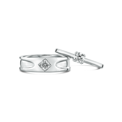 แหวนเพชรคู่ A8439 & A8072