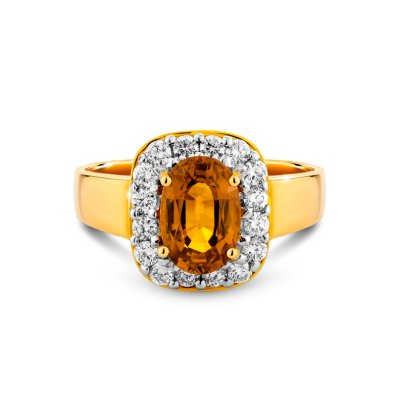 แหวนบุษราคัม S472