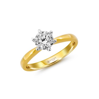 แหวนเพชรเม็ดเดี่ยว GIA