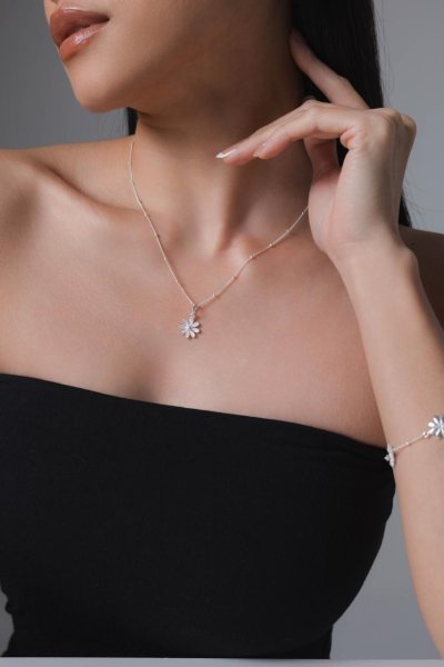 Truntum Necklace Silver