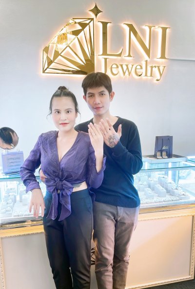 รีวิวลูกค้า ร้านแหวนเพชร LNI Jewelry