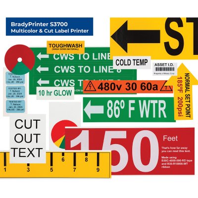 S3700 Multicolor Safety Sign and Label Printer