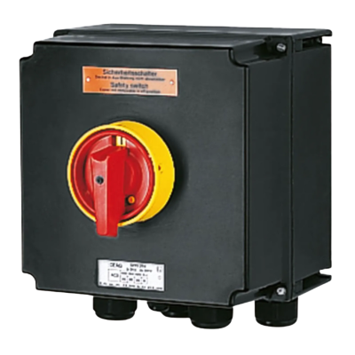 Ex-Switch-Disconnector additionally certified accd.