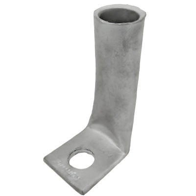 Copper Lugs One-Hole Long Barrel 90° Pad