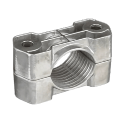 ALUMINUM TWO-HOLE CLEAT