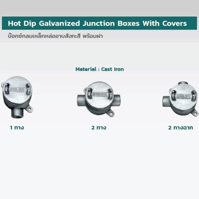 JUNCTION BOXES Hotdip