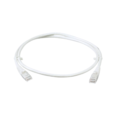 NetKey® Cat 6 24 AWG UTP Patch Cord, 3 m, White
