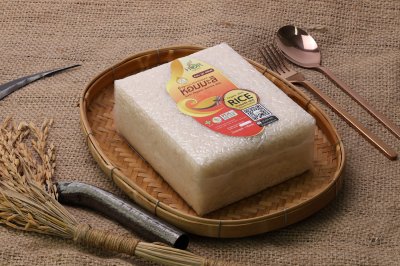 ข้าวหอมมะลิสุรินทร์ ข้าวหอมมะลิอินทรีย์สุรินทร์ ข้าวหอมมะลิออร์แกนิกสุรินทร์  (Surin Organic Jasmine Rice 100%)