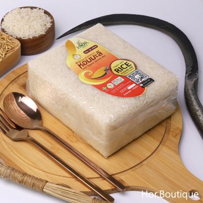 ข้าวหอมมะลิสุรินทร์ ข้าวหอมมะลิอินทรีย์สุรินทร์ ข้าวหอมมะลิออร์แกนิกสุรินทร์  (Surin Organic Jasmine Rice 100%)