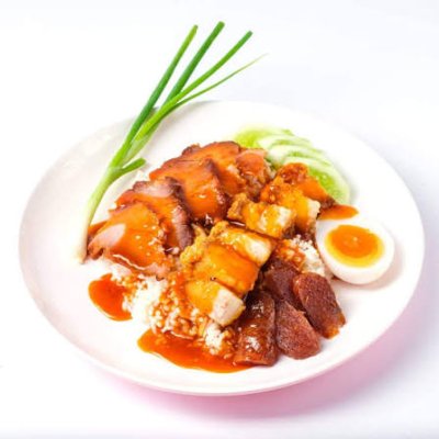 ข้าวหมูกรอบ