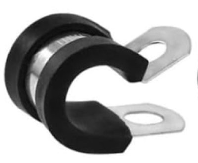 P Rubber Hose Clamp SS304 Size : 10mm.