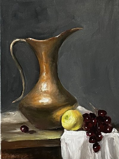 copper pitcher