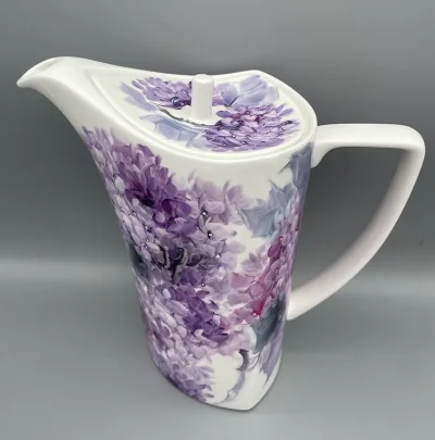 12-Piece Tea & Coffee Set – Hydrangea Design