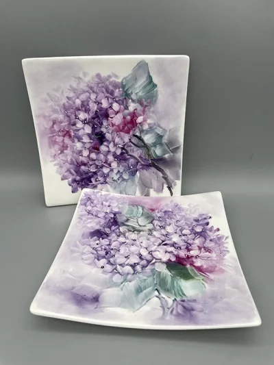 12-Piece Tea & Coffee Set – Hydrangea Design