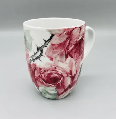 Coffee Mug - Pink Pompidou Roses
