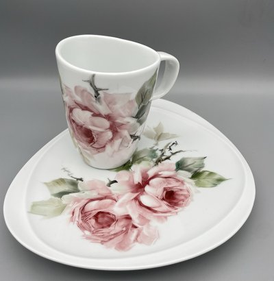 Roses coffee set