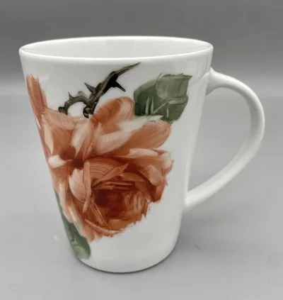 Orange Rose Coffee Mug