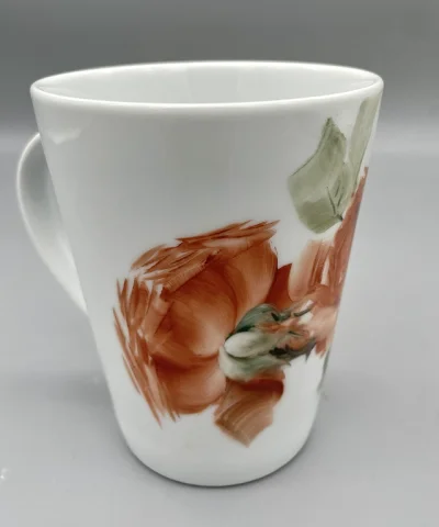 Orange Rose Coffee Mug