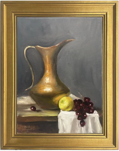 copper pitcher
