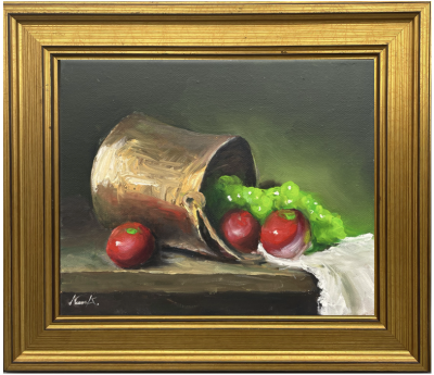 Apple Grape and Brass
