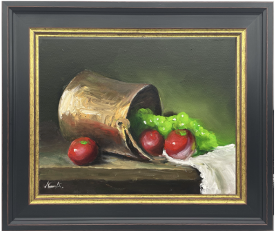 Apple Grape and Brass