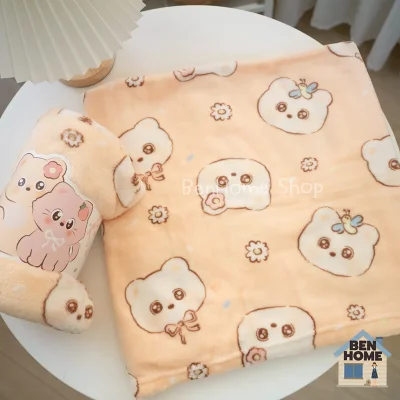 MOSHI MOSHI ผ้าห่มไซส์เล็ก ขนาด 80 x 100 cm. (พร้อมส่ง) - S