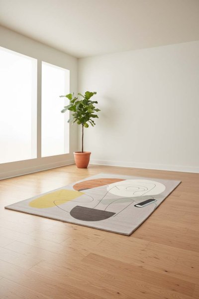 พรมปูพื้นห้องนอน พรมดีไซน์ พรมห้องนั่งเล่น พรมขนเรียบ พรมปูพื้น