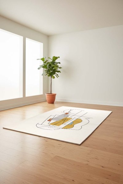 พรมปูพื้นห้องนอน พรมดีไซน์ พรมห้องนั่งเล่น พรมขนเรียบ พรมปูพื้น