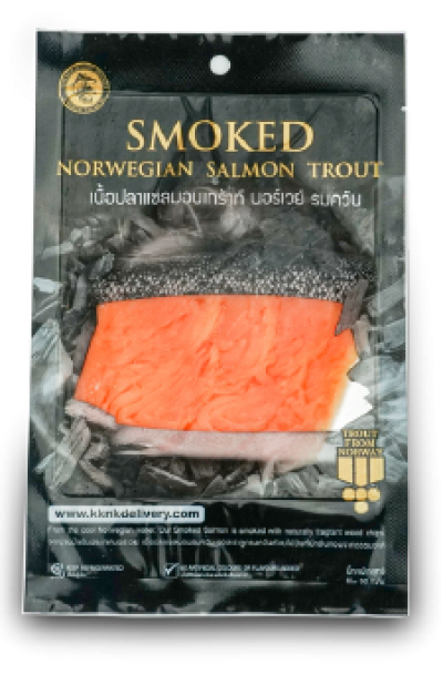 Smoked Salmon Slice Size 50 g/PKT