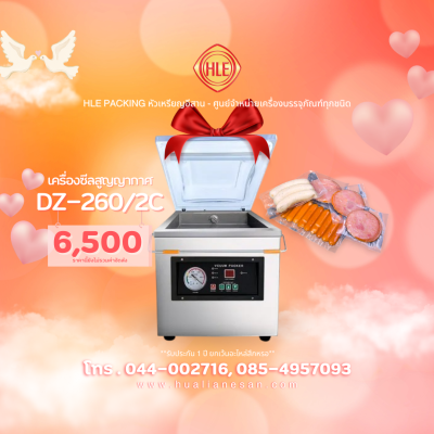 เครื่องซีลสูญญากาศรุ่น DZ-260/2C