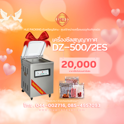 เครื่องซีลสูญญากาศรุ่น DZ-500/2ES เครื่องซีลสูญญากาศรุ่น DZ-500/2ES