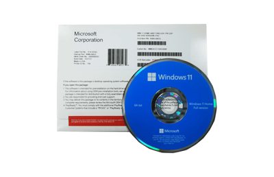 MICROSOFT WINDOWS 11 PRO 64BIT ENG INTL 1PK DSP OEI DVD VERSION 21H2