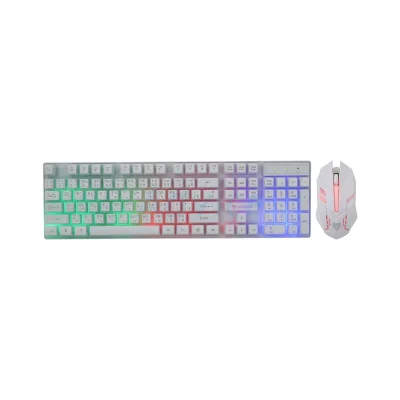 NUBWO KEYBORD&MOUSE USB "SAVITAR" NKM-623 (WHITE)